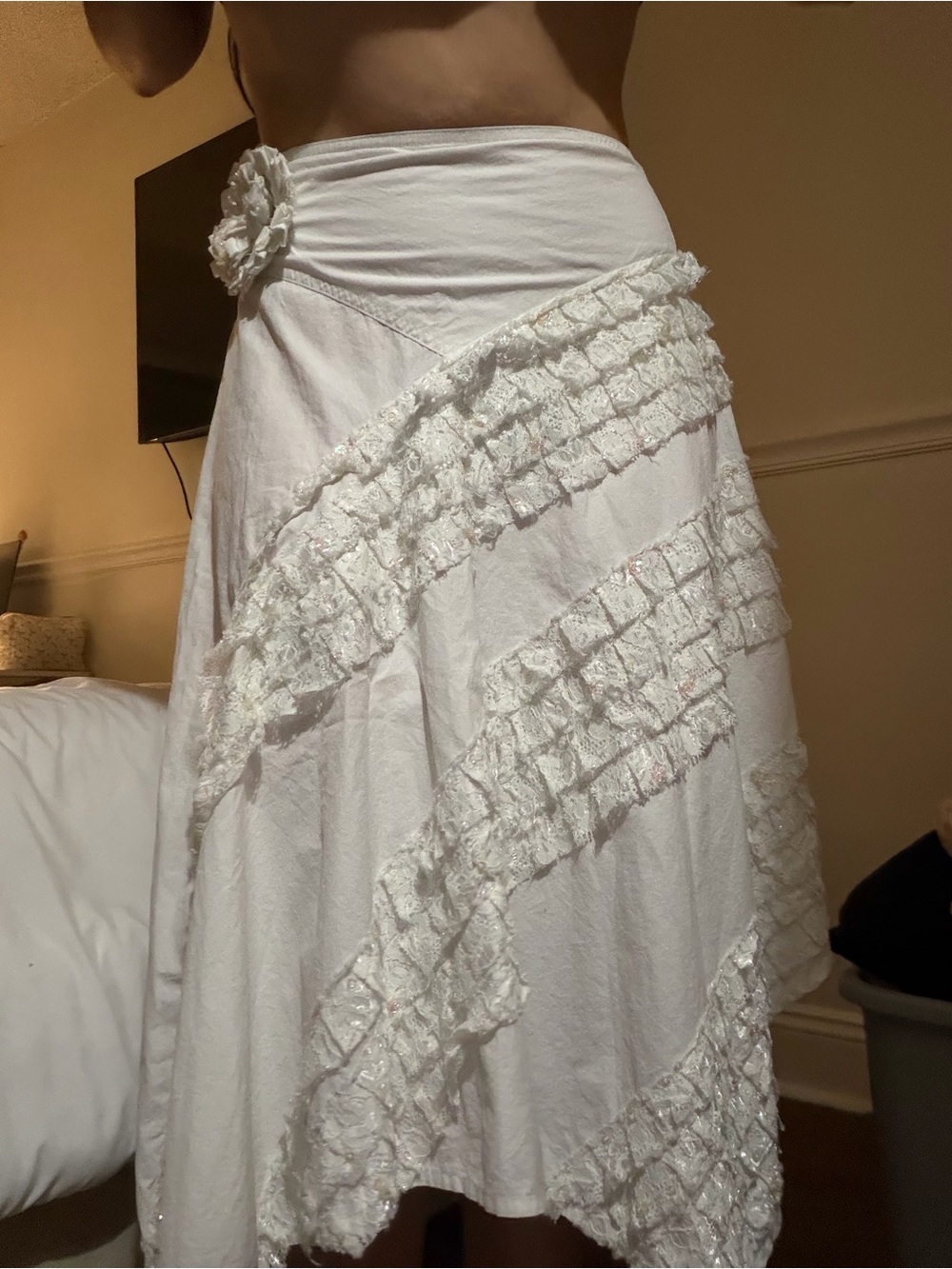 White fairy skirt